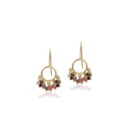 925 Silver Stone Beads Earring