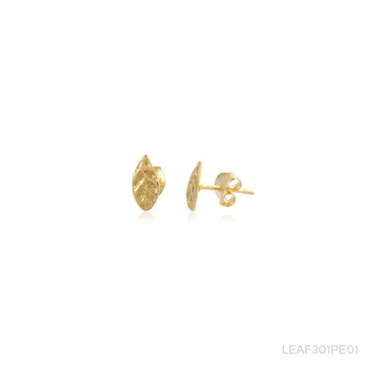 Handmade Leaf Earring made with 925 Sterling Silver