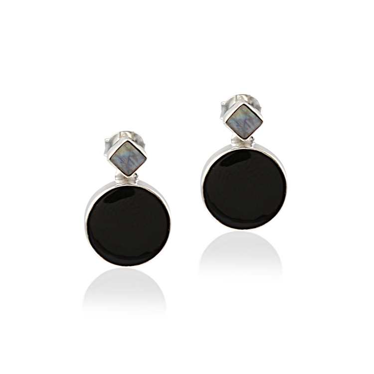 925 Silver Stone Earring