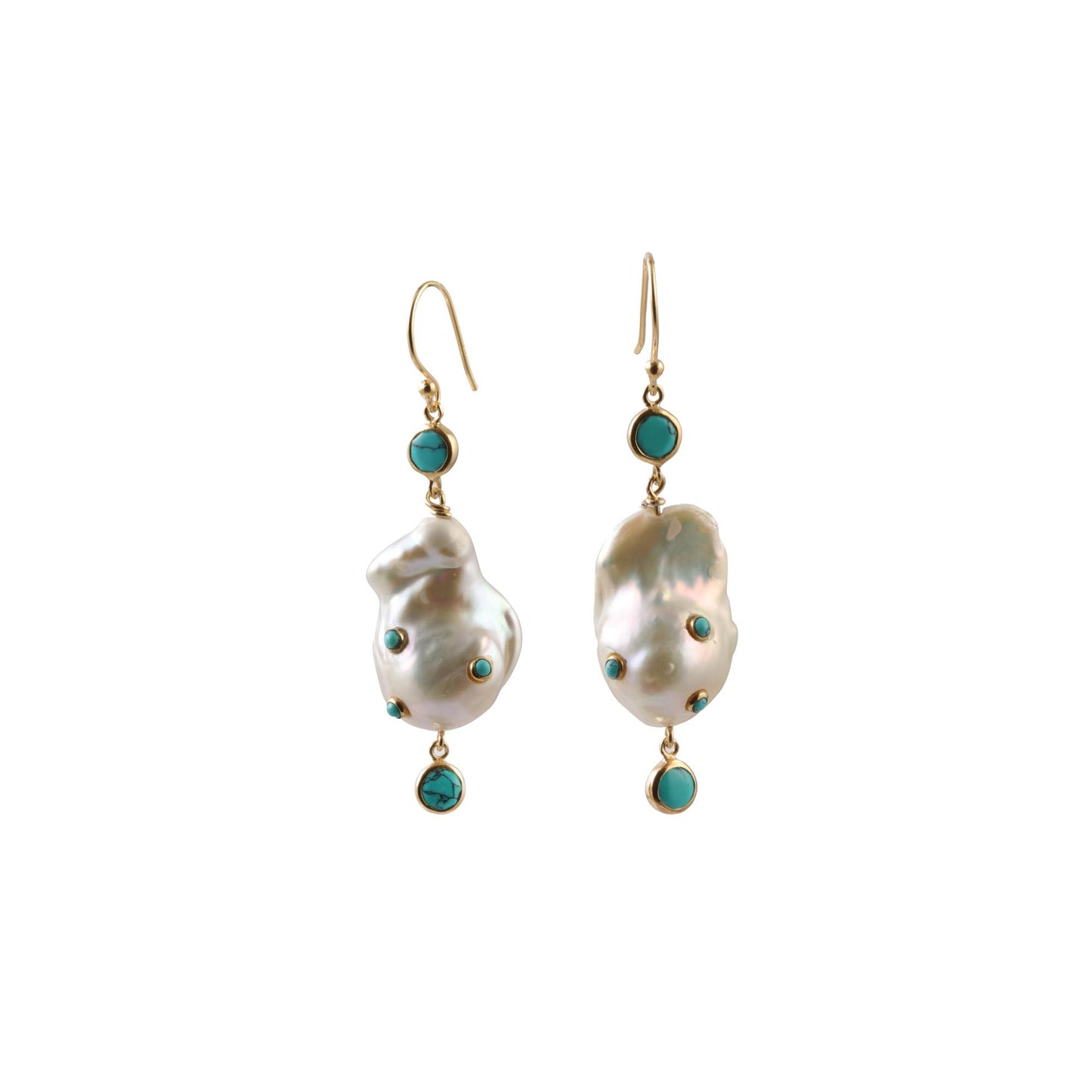 925 Silver Multi Gemstone Earring