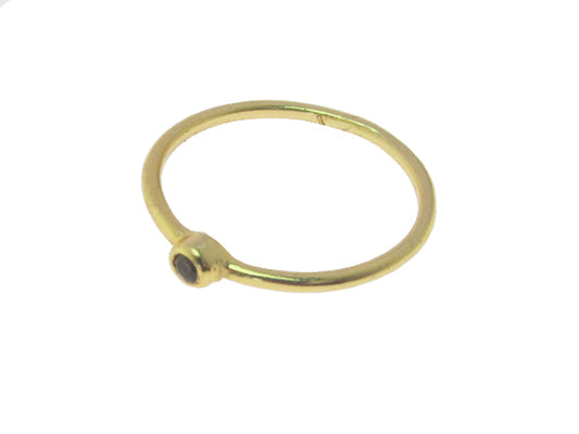 Elegant Single Stone Silver Ring with 925 Sterling Silver