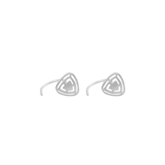925 Silver Plain Earring