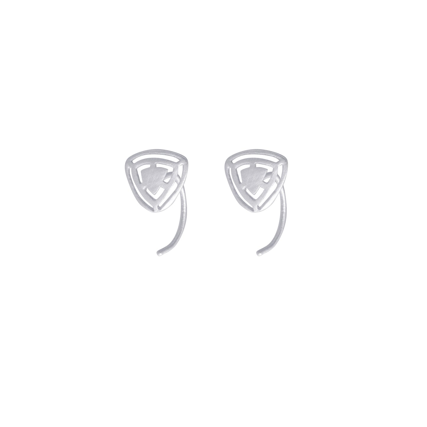 Designer Silver Earring made with 925 Sterling Silver for Women