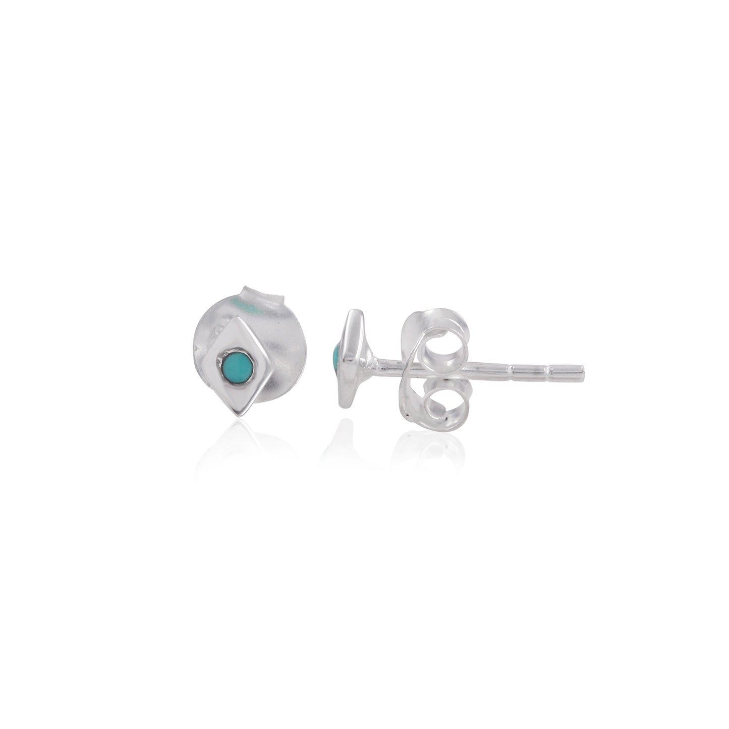 925 Silver Stone Stud Earring