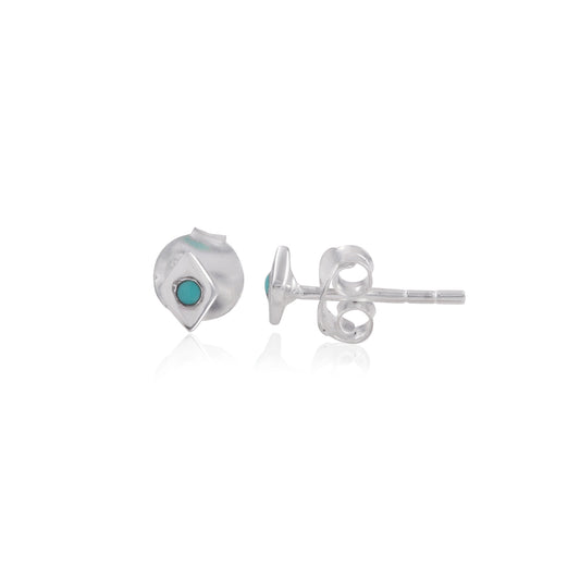 925 Silver Stone Stud Earring