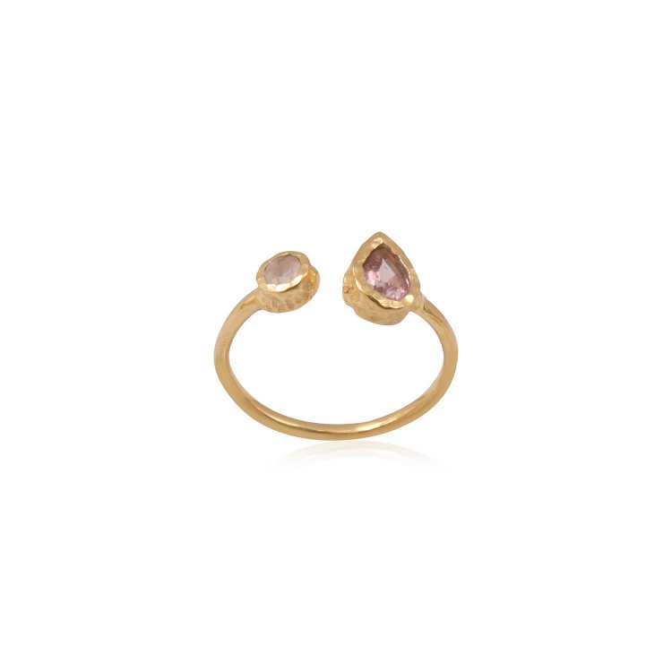 Designer  Gemstone Silver Ring With 925 Sterling Silver