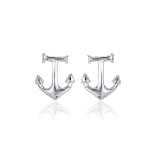 Elegant Shiny Silver Plain Symbol Modern wear Earring