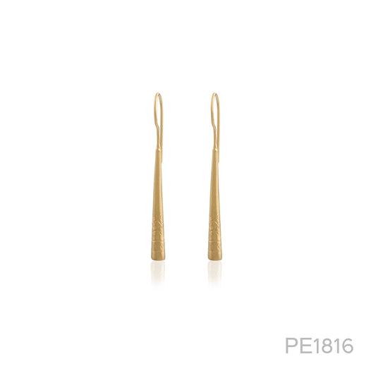 Stylish Gold Platted Silver Earring made with 925 Sterling Silver