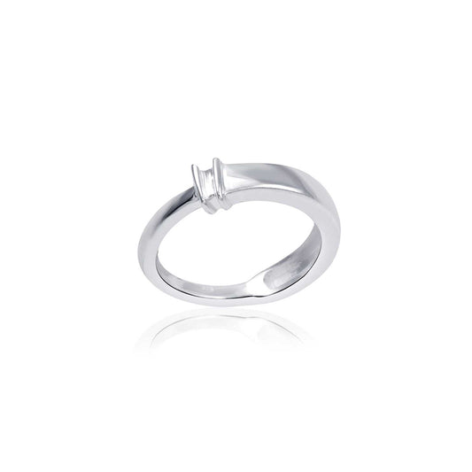 Silver Sterling Plain Ring