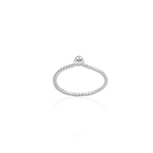 Ethnic Silver Ring with 925 Sterling Silver