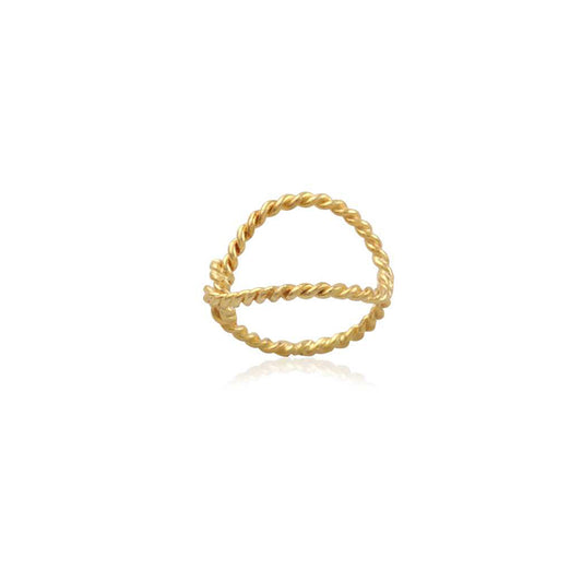 Plain Ring With Silver