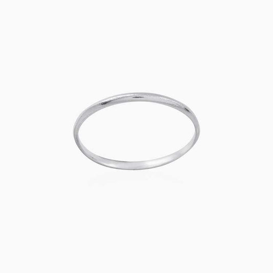 925 Sterling Silver Plain Ring