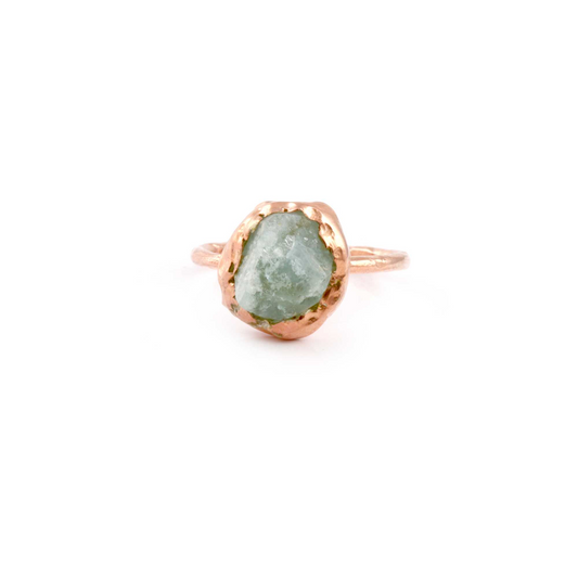 Gem Stone Silver Ring With 925 Sterling Silver Ring