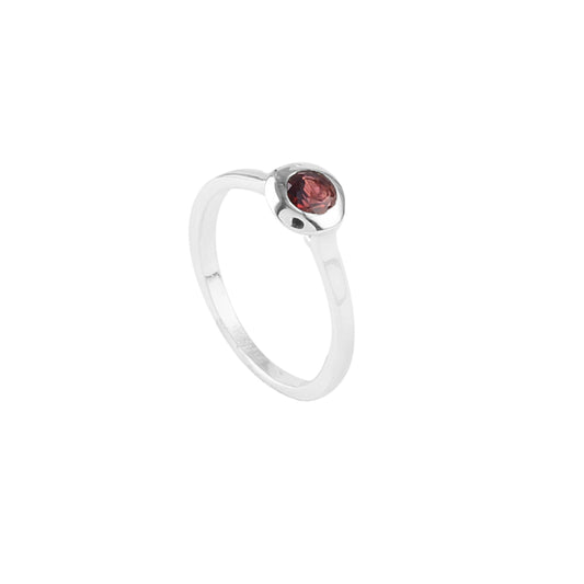 Silver Stone Ring