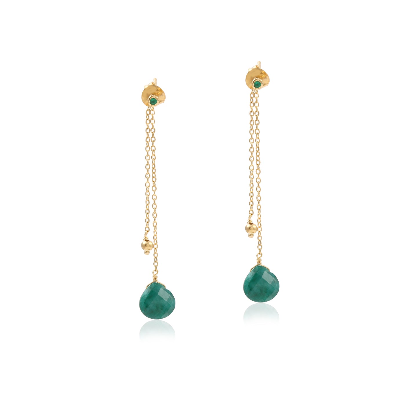 925 Silver Multi Gemstone Earring