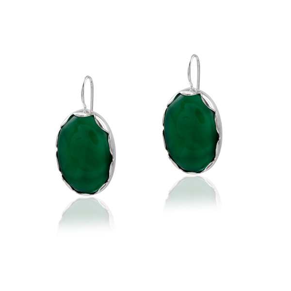 925  Silver Single Stone Earring