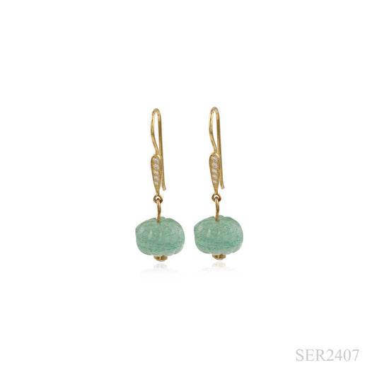 925 Sterling Sivler Gemstone Drop Earring