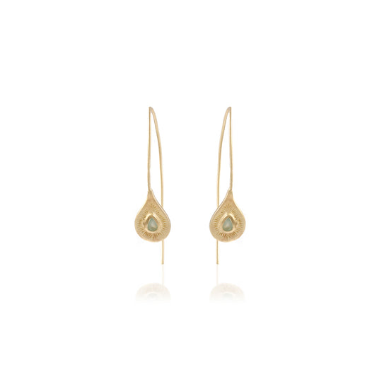 925 Silver Pear Earring