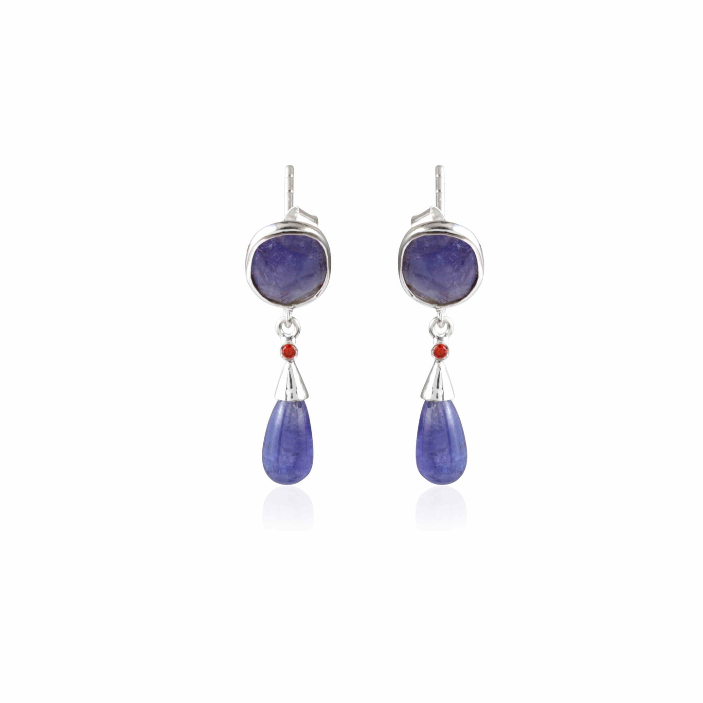 925 Sterling Silver Gemstone Drop Earring for Women