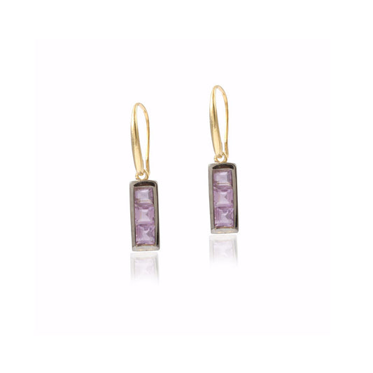 925 Silver Multi Gemstone Earring