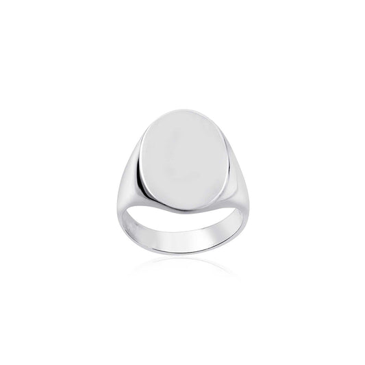 Plain Silver Ring With 925 Sterling Silver