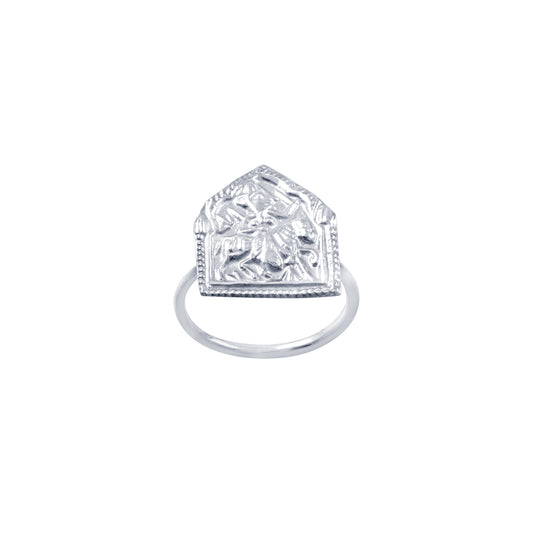 925 Sterling Silver Ethnic Ring