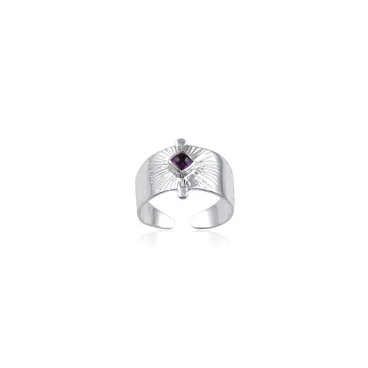 Elegant Silver Ring with 925 Sterling Silver