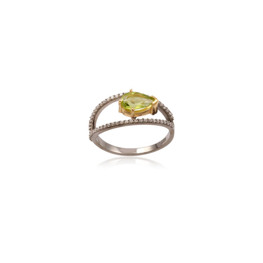 Sterling Silver Gemstone Ring