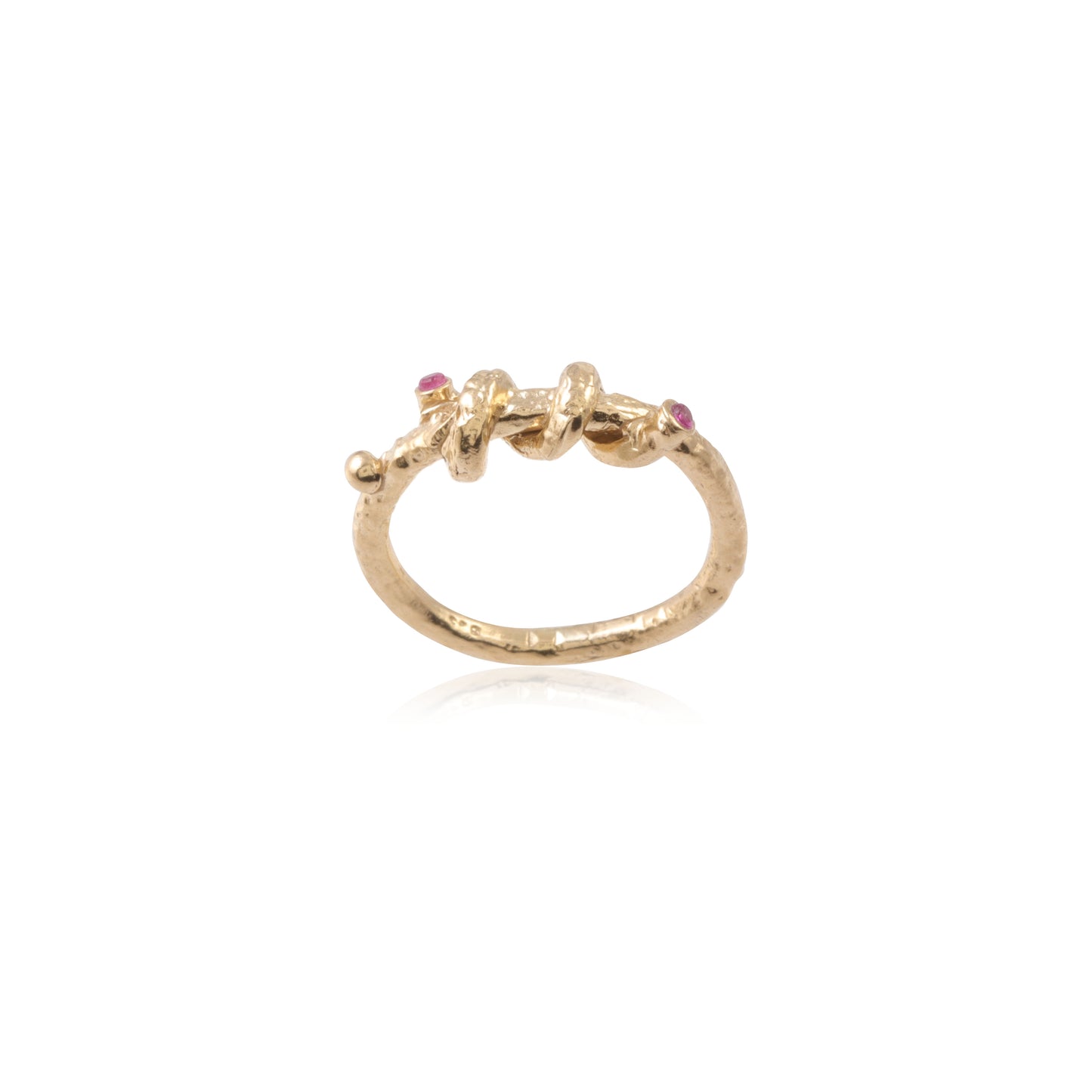 Silver Gemstone Ring