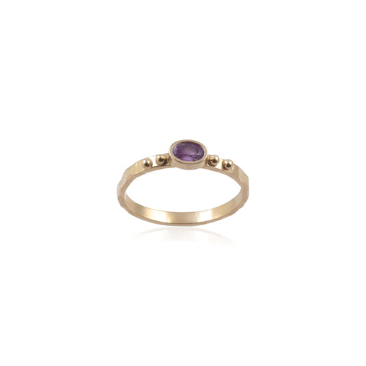 925 Sterling Silver Single Stone Ring