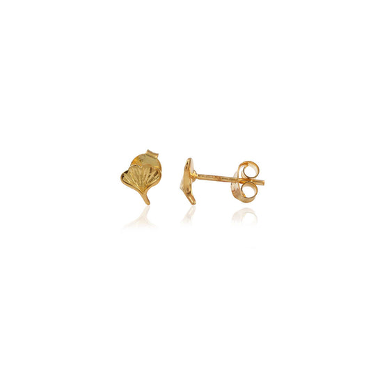 Engraved stud earring