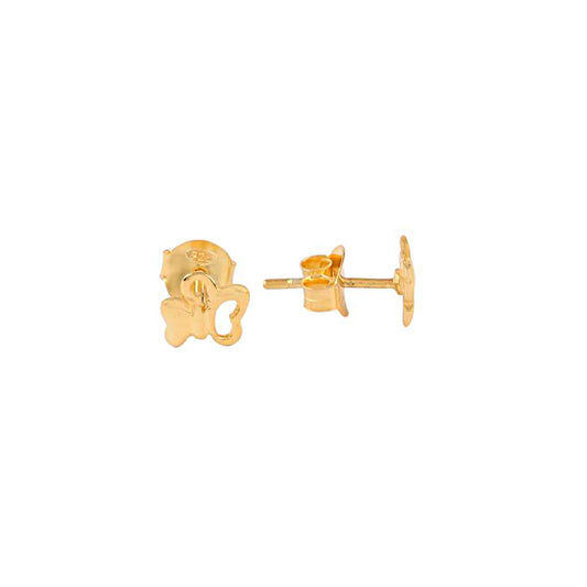925 Silver Plain Studd Earring