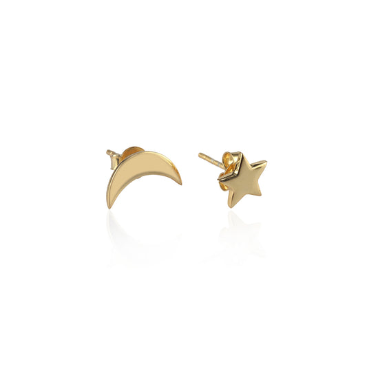 925 Silver Plain Studd Earring