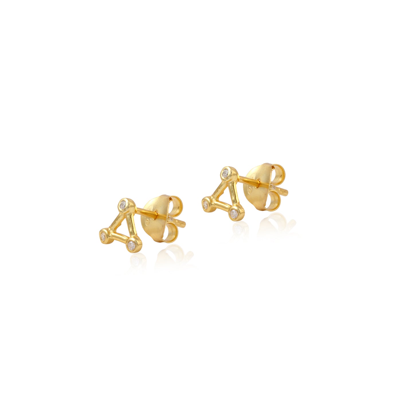 925 Sterling Silver Multi Zircon Stone Earring