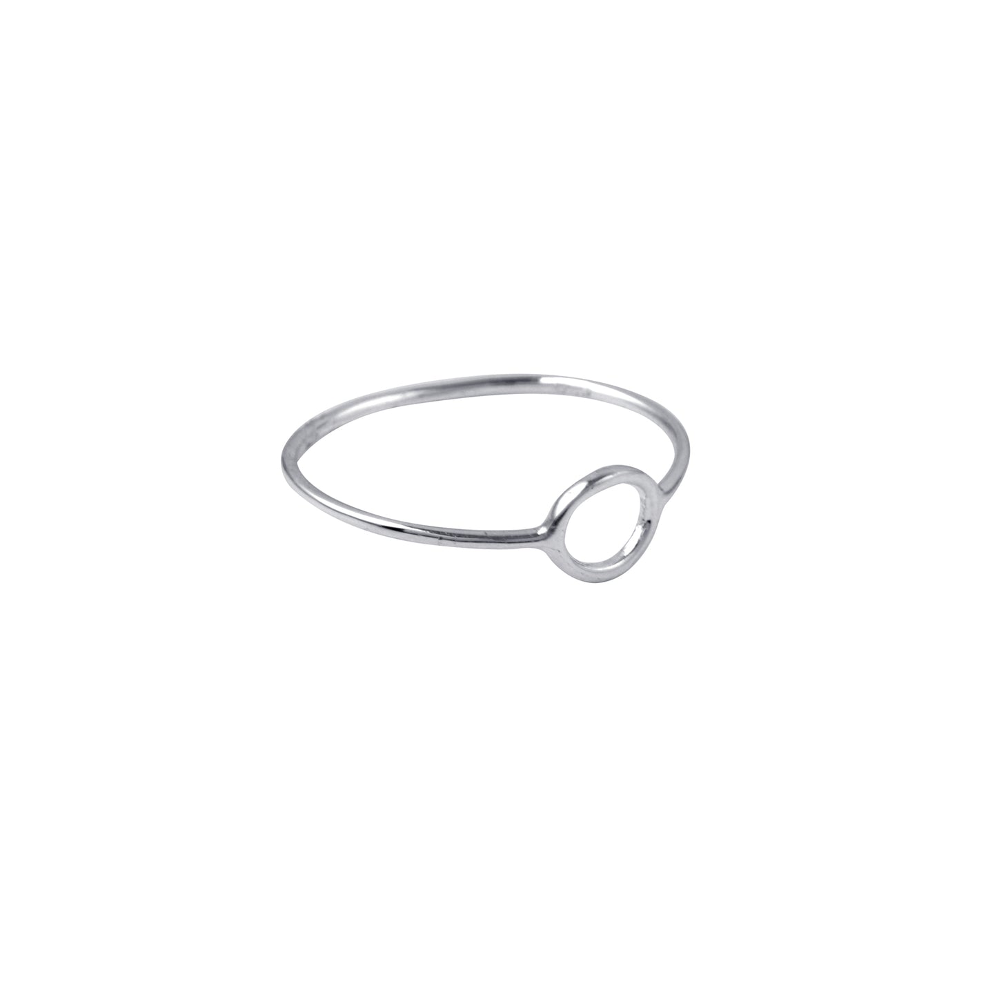 Plain Silver Ring With 925 Sterling Silver