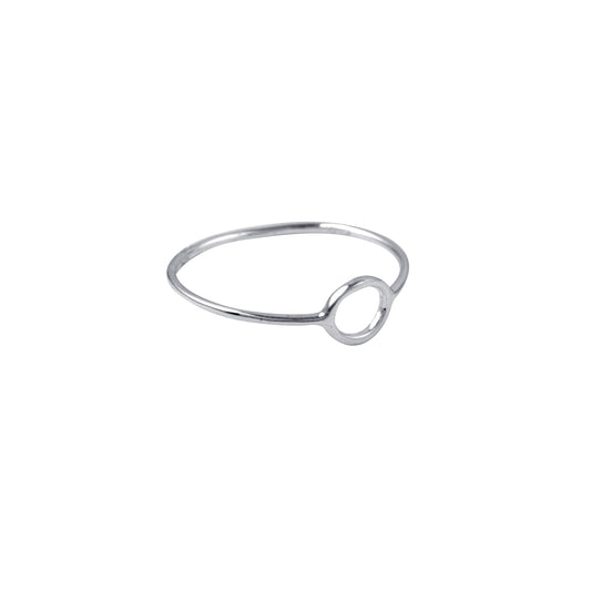 Plain Silver Ring With 925 Sterling Silver