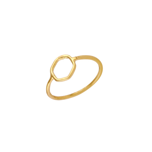 925 Sterling Silver Plain Shiny Silver Ring.