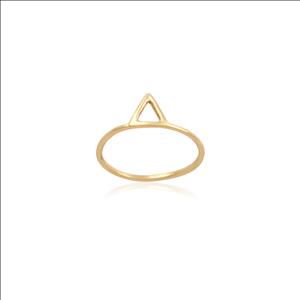 Tringle shape ring