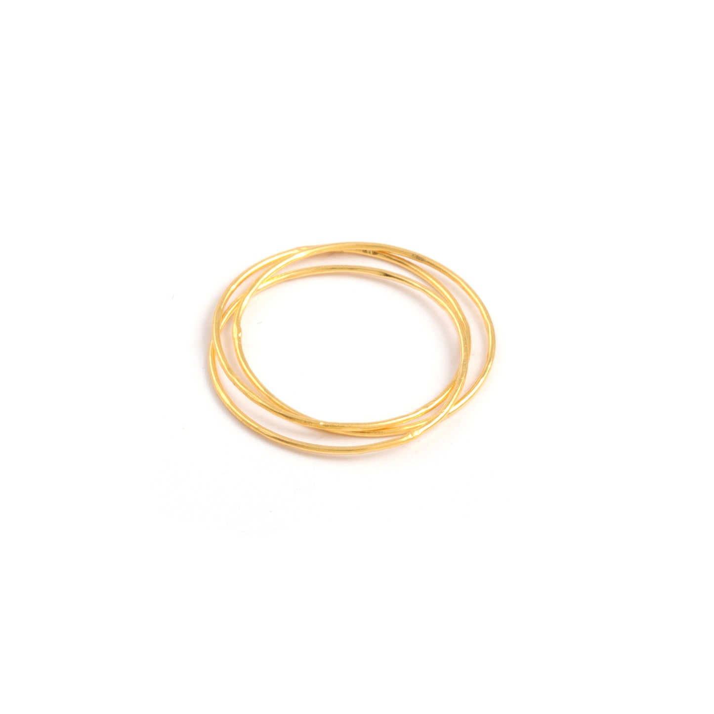 Plain Multi Wire Silver Ring with 925 Sterling Silver