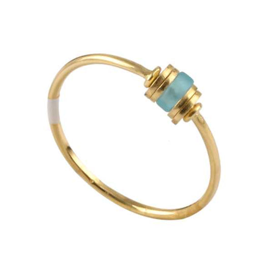 Designer Gemstone Silver  Ring with 925 Sterling Silver
